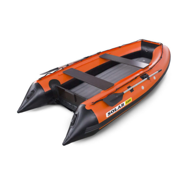 Лодка надувная моторная SOLAR-350 К (Максима) в Комсомольске-на-Амуре