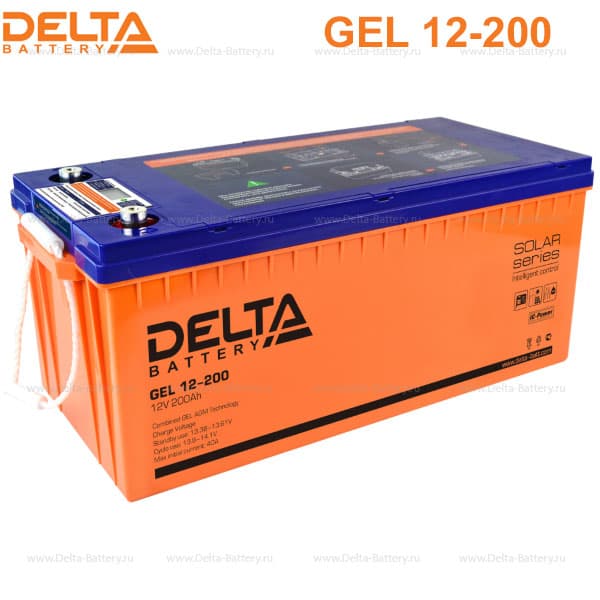 Аккумуляторная батарея Delta GEL 12-200 в Комсомольске-на-Амуре
