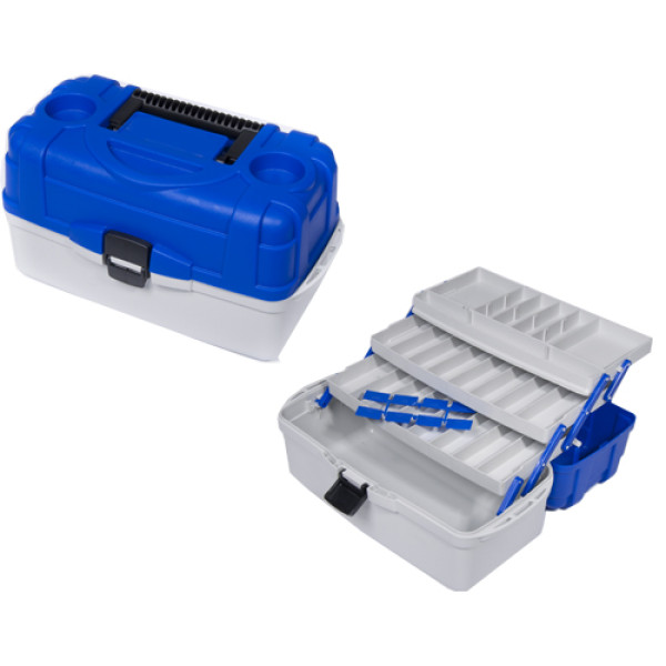 Ящик рыболов. пласт. Salmo 3х-пол. 023 в Комсомольске-на-Амуре Ящик рыболов. пласт. Salmo 3х-пол. 023 в Комсомольске-на-Амуре